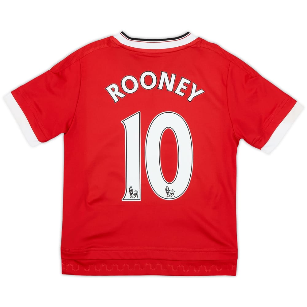 2015-16 Manchester United Home Shirt Rooney #10 - 8/10 - (4-5 Years)