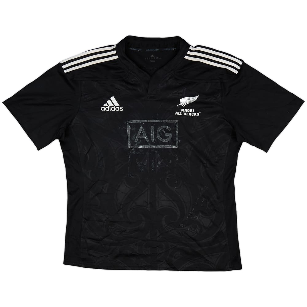 2013-14 New Zealand Rugby Home Shirt - 4/10 - (XL)