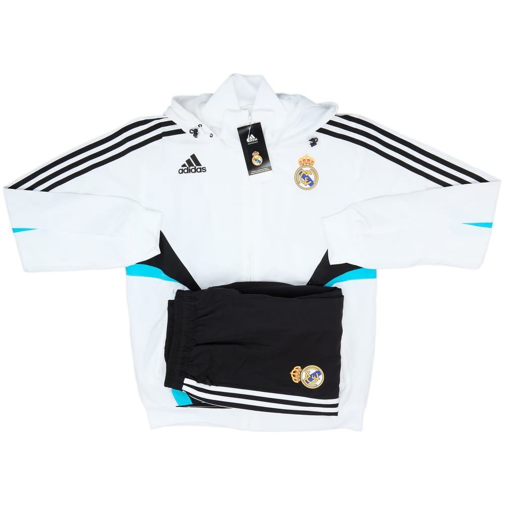2008-09 Real Madrid adidas Tracksuit - 9/10 - (S)