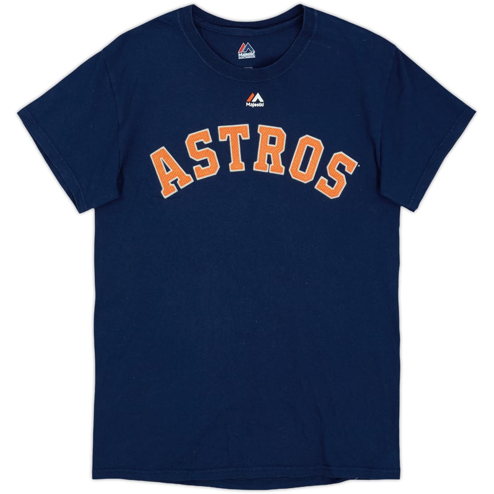 2018 Houston Astros Altuve #27 Majestic Tee - 8/10 - (S)