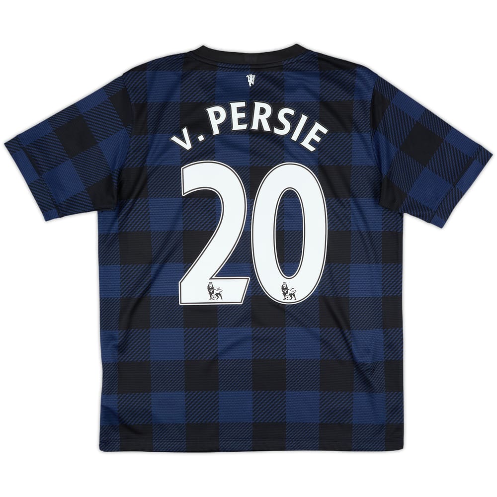 2013-14 Manchester United Away Shirt v.Persie #20 - 9/10 - (XL.Boys)