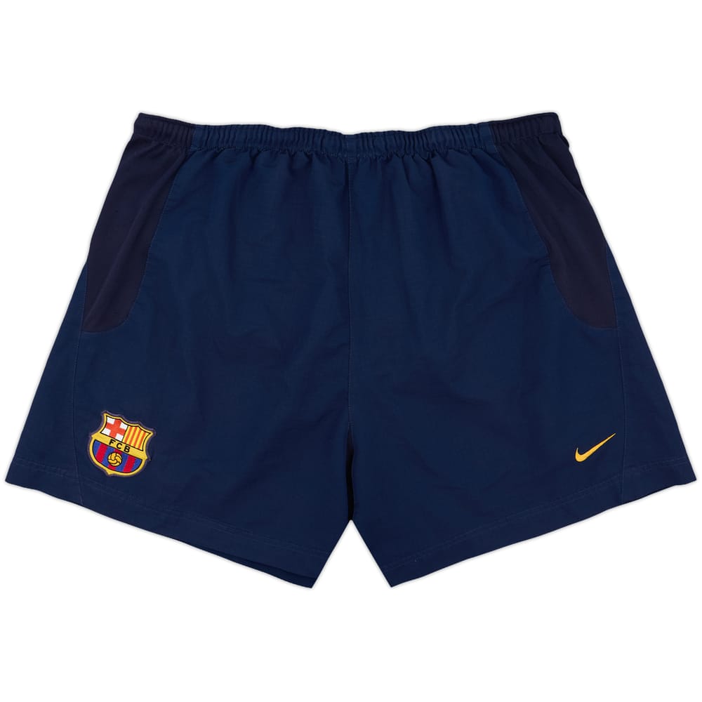 2003-04 Barcelona Nike Training Shorts - 6/10 - (XL)