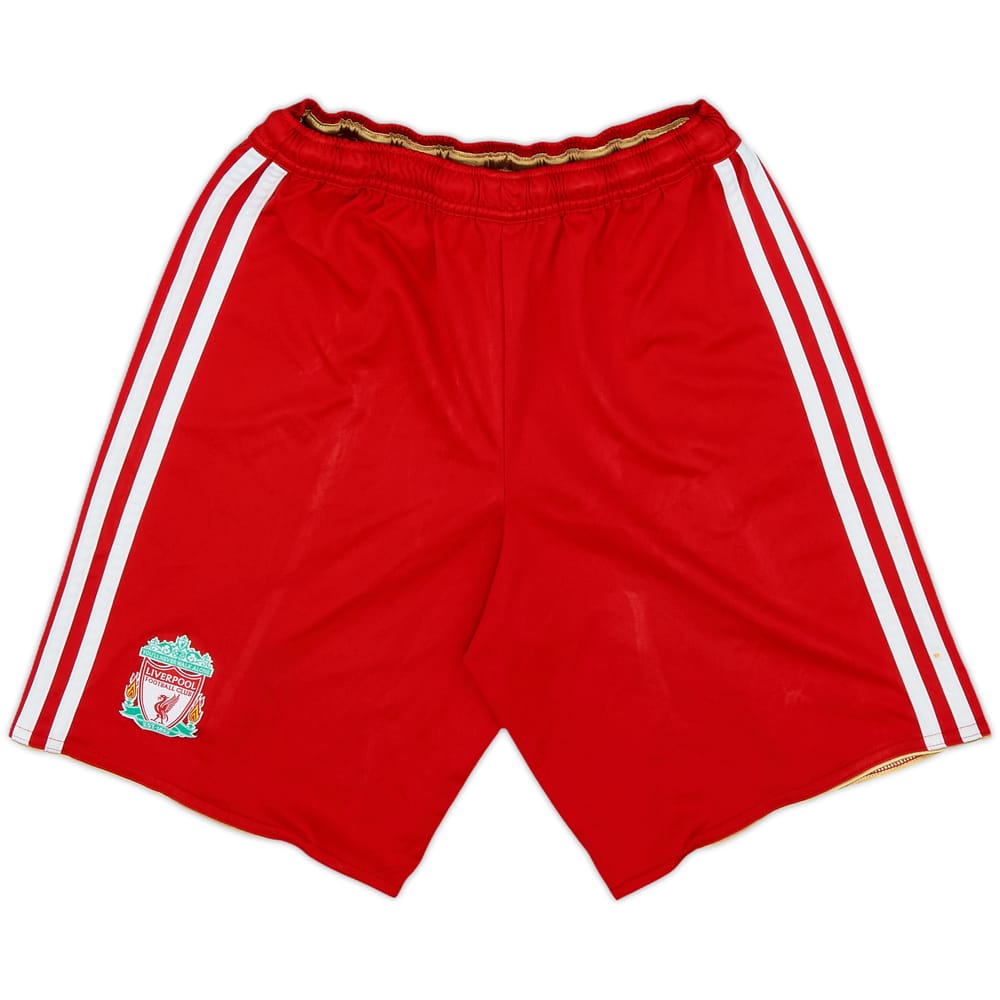 2010-12 Liverpool Home Shorts - 6/10 - (M.Boys)