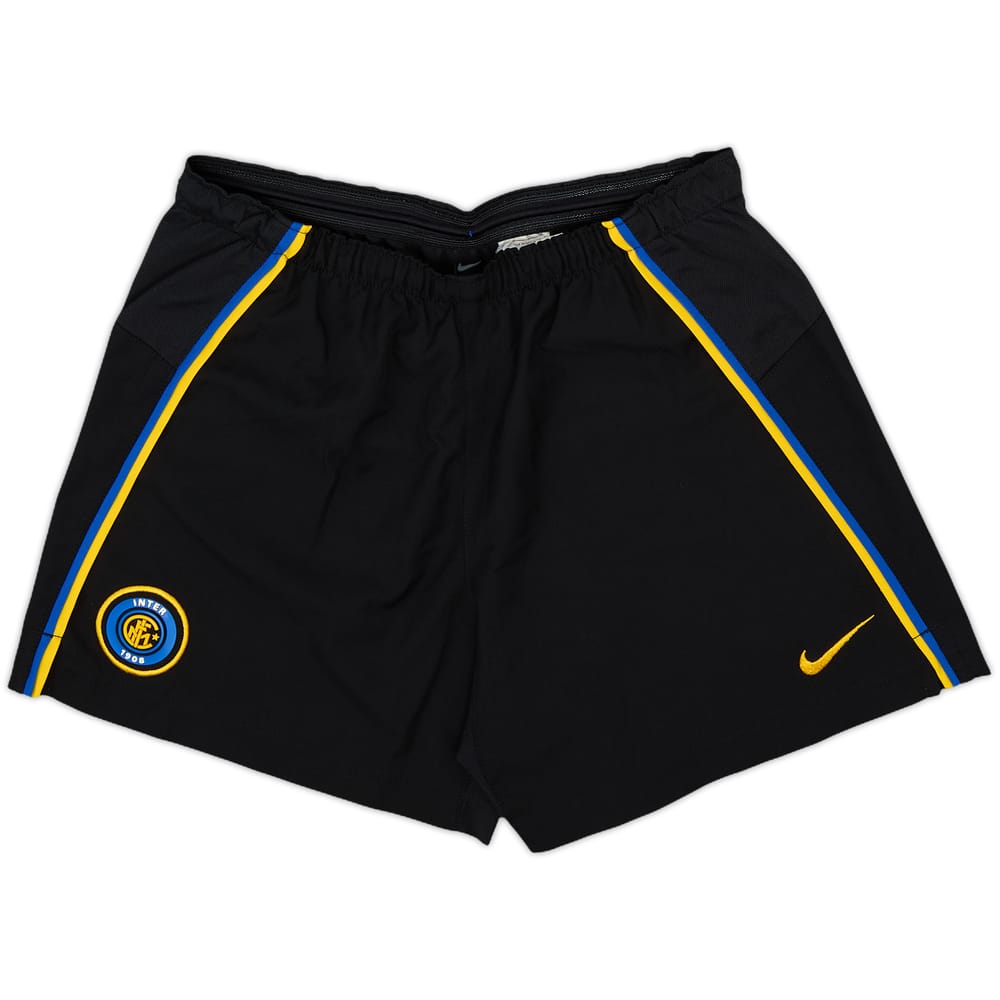 2002-03 Inter Milan Home Shorts - 9/10 - (M.Boys)