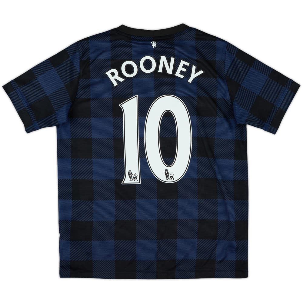 2013-14 Manchester United Away Shirt Rooney #10 - 8/10 - (XL.Boys)
