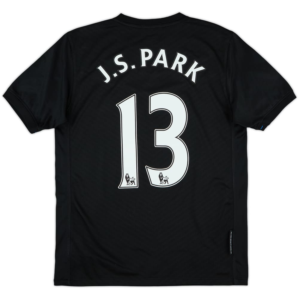 2009-10 Manchester United Away Shirt J.S.Park #13 - 8/10 - (XL.Boys)