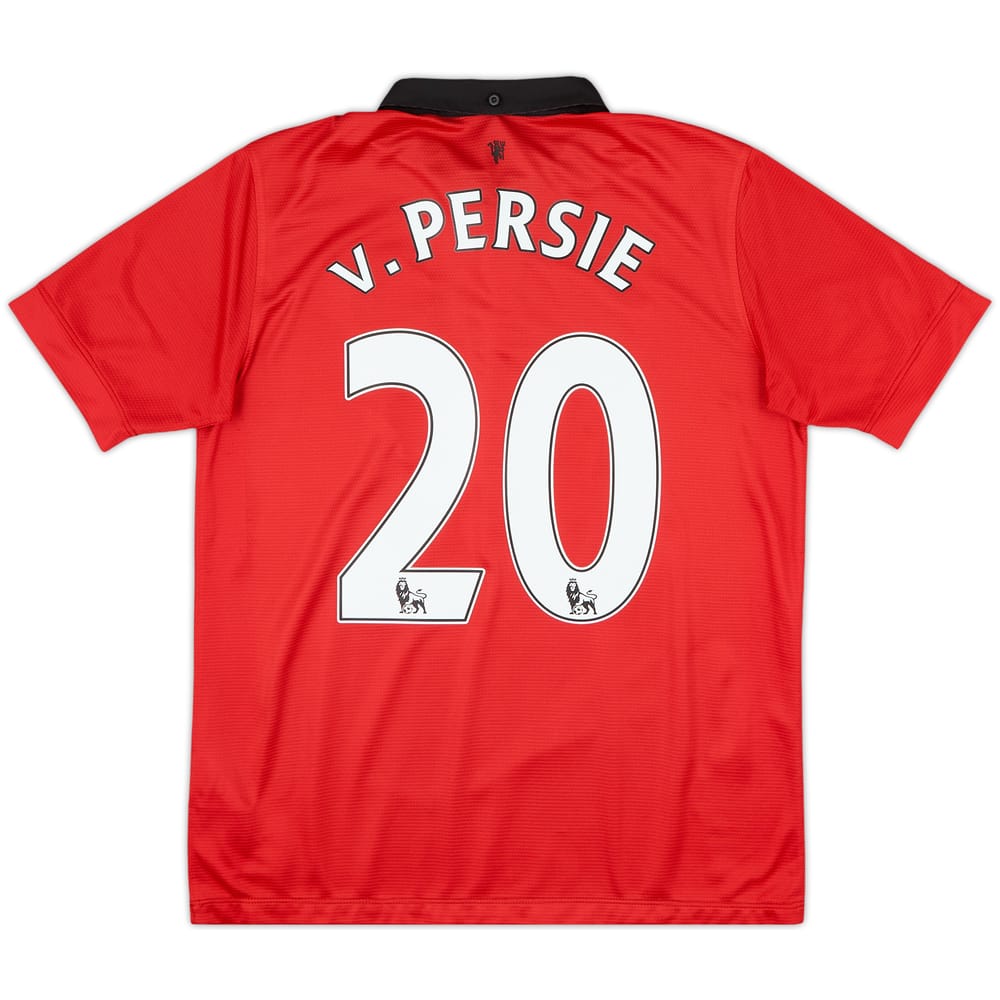 2013-14 Manchester United Home Shirt v.Persie #20 - 8/10 - (XL.Boys)