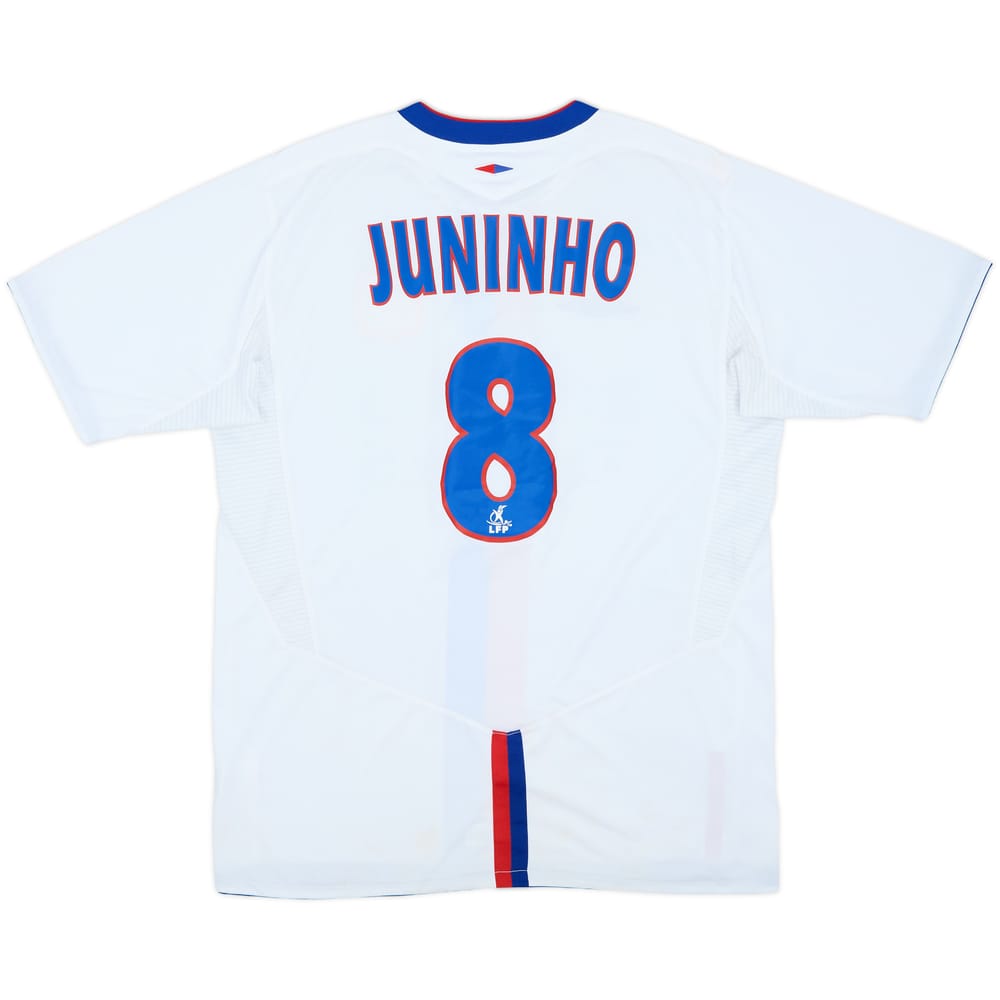 2004-05 Lyon Home Shirt Juninho #8 - 7/10 - (L)