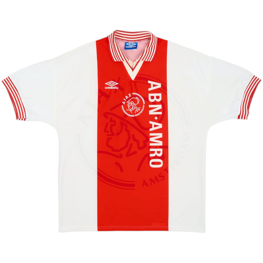 1995-96 Ajax Home Shirt - 8/10 - (L)