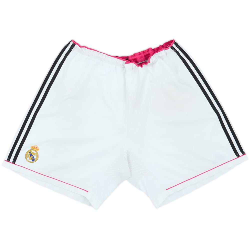 2014-15 Real Madrid Home Shorts - 4/10 - (XL)