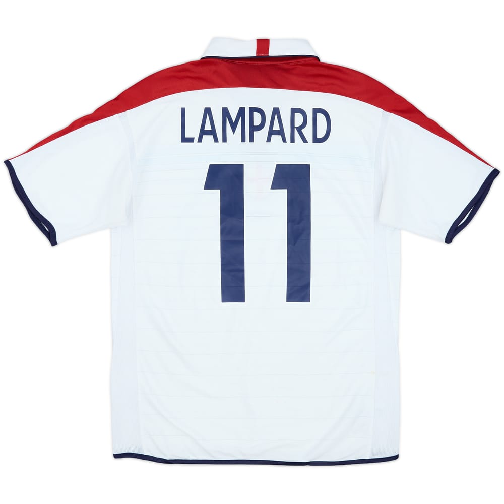2003-05 England Home Shirt Lampard #11 - 4/10 - (M)