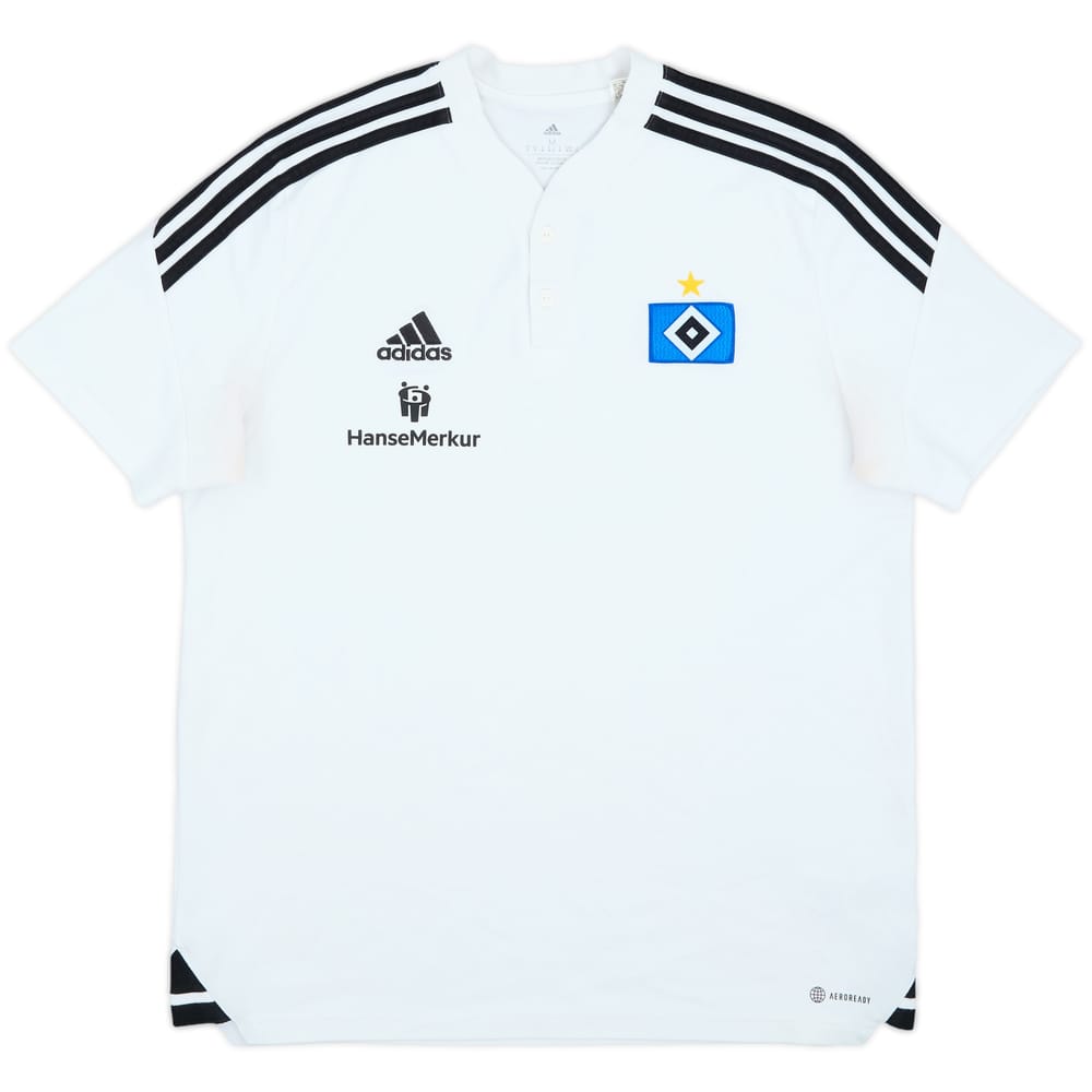 2022-23 Hamburg adidas Polo Shirt - 4/10 - (M)