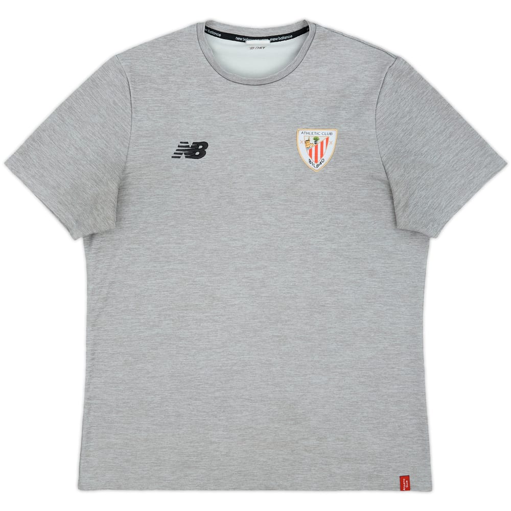 2020-21 Athletic Bilbao New Balance Training Shirt - 6/10 - (L)