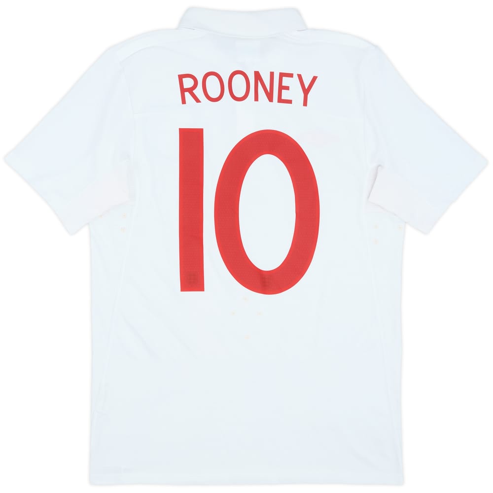 2010-11 England Home Shirt Rooney #10 - 6/10 - (S)