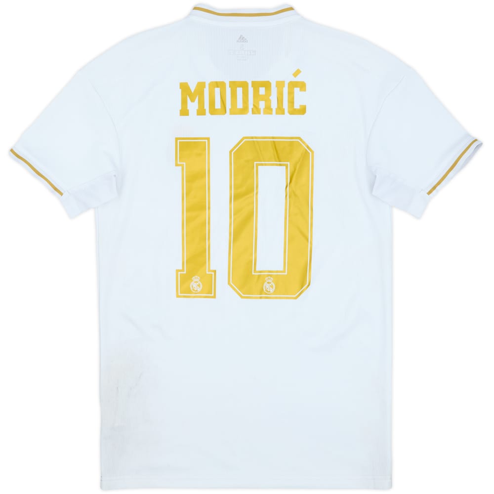 2019-20 Real Madrid Home Shirt Modric #10 - 3/10 - (S)