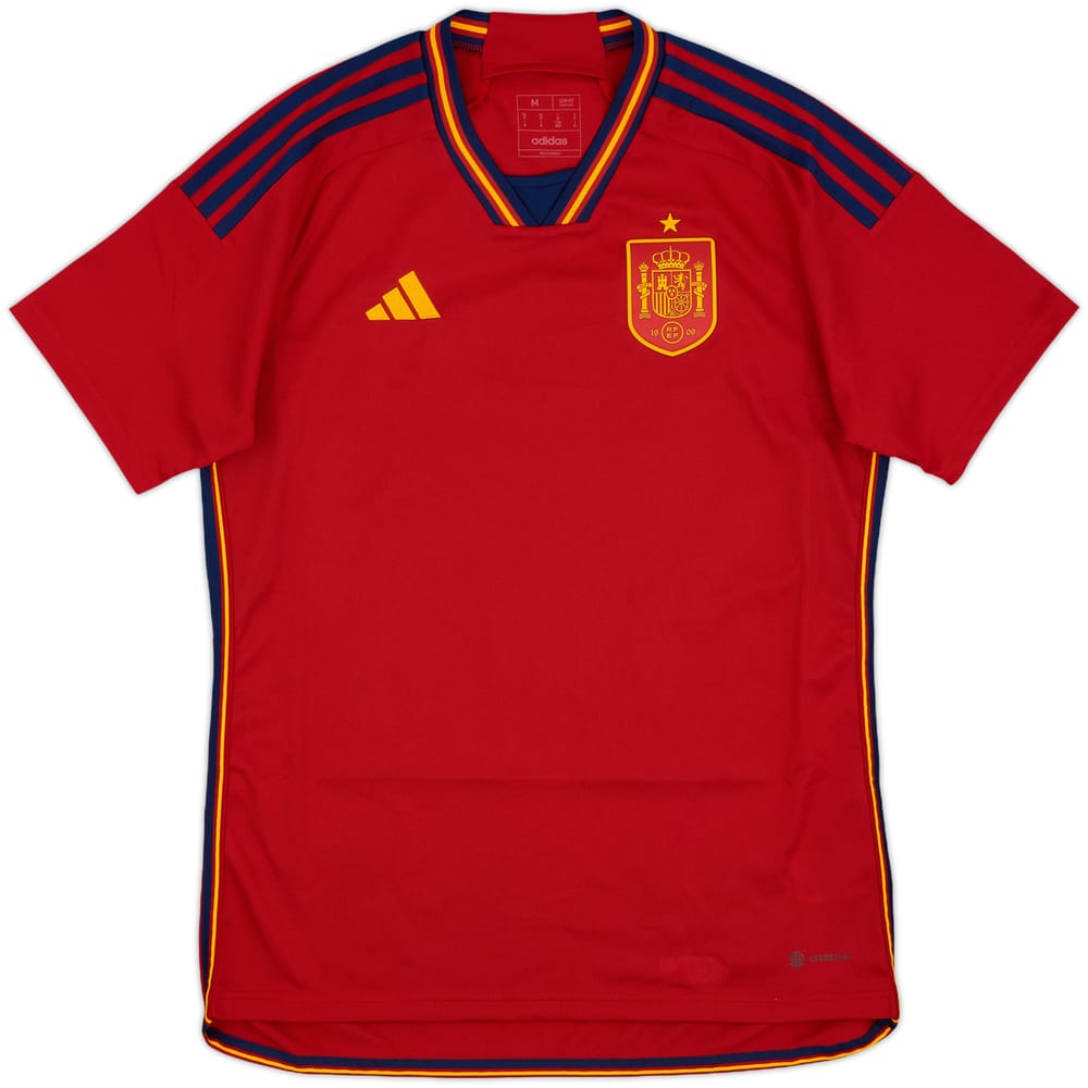 2022-23 Spain Home Shirt - 10/10 - (M)