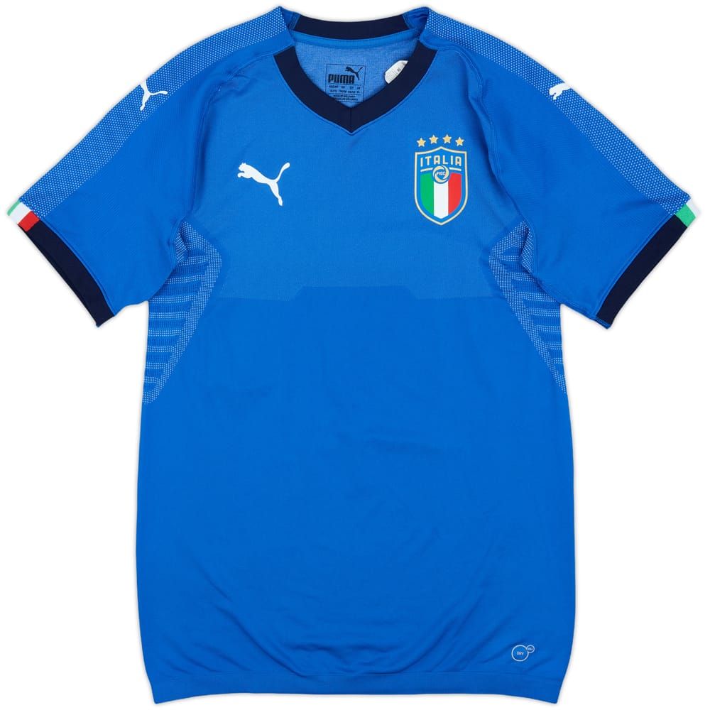 2018-19 Italy Authentic Home Shirt - 7/10 - (XL)