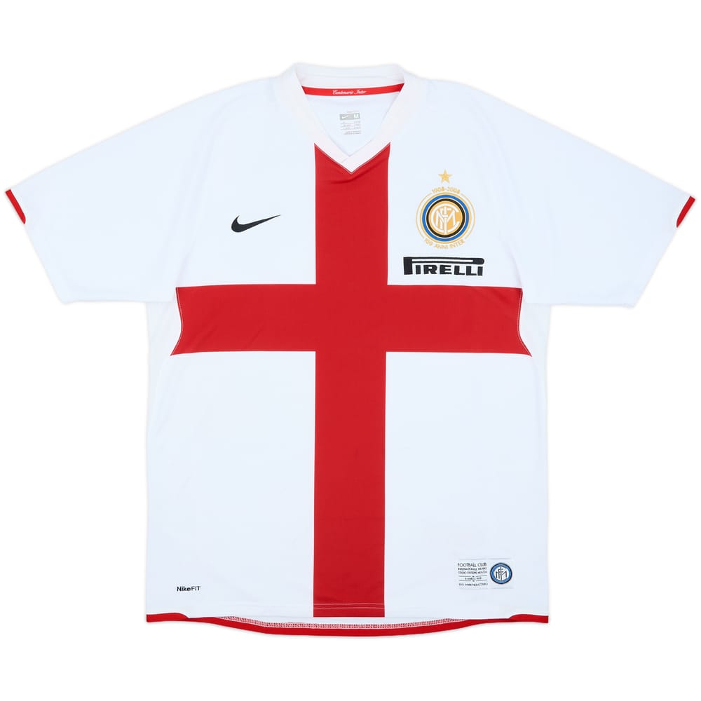 2007-08 Inter Milan Centenary Away Shirt - 4/10 - (M)