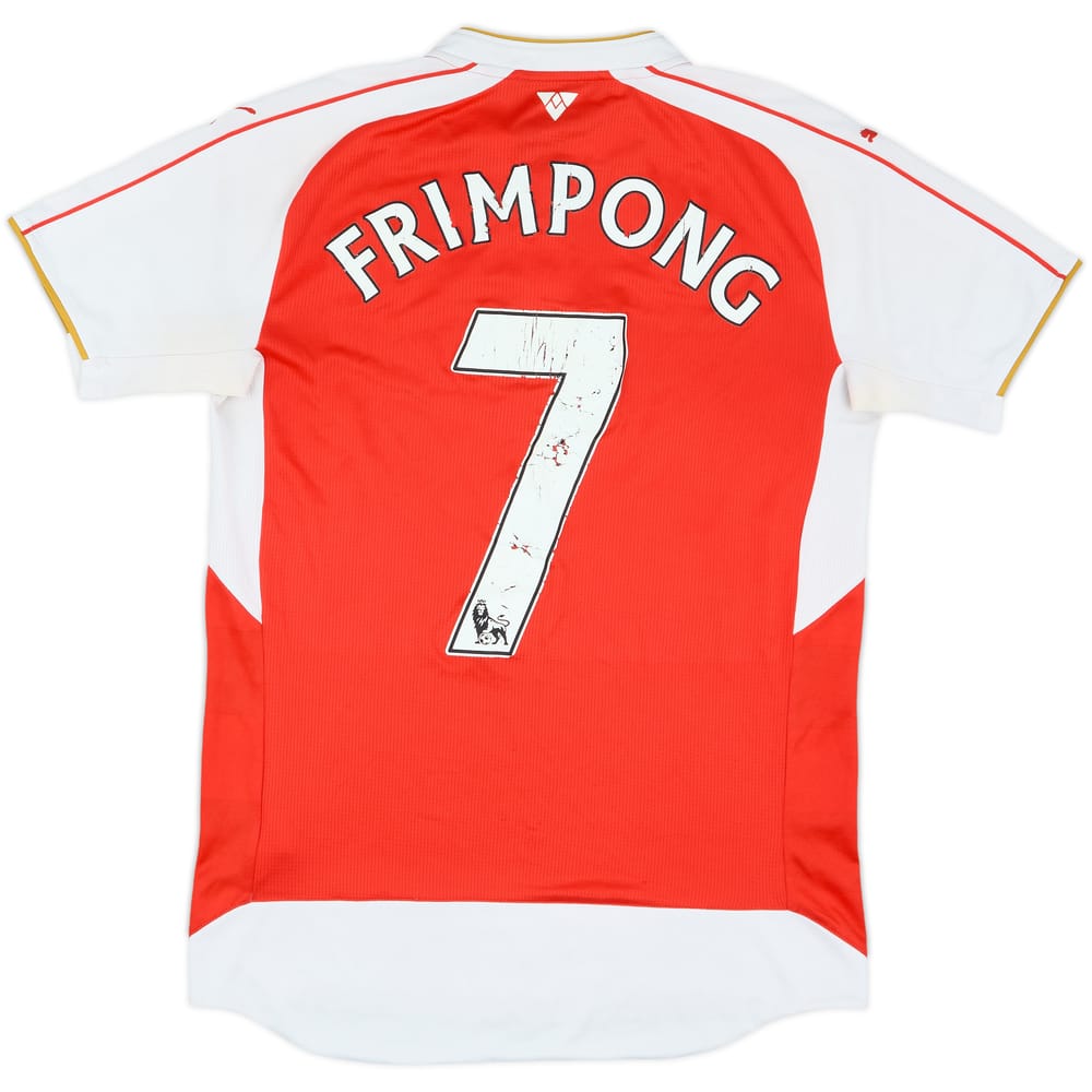2015-16 Arsenal Home Shirt Frimpong #7 - 4/10 - (S)