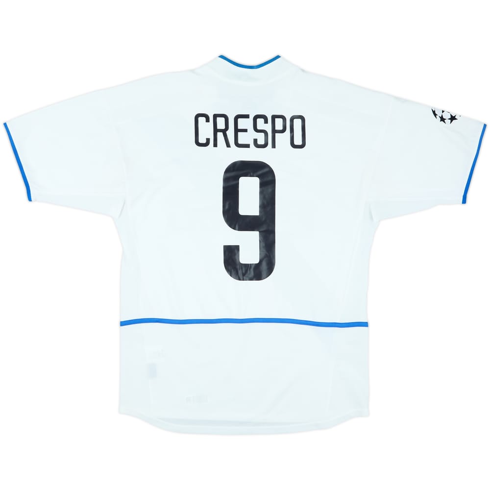 2002-03 Inter Milan Away Shirt Crespo #9 - 8/10 - (M)