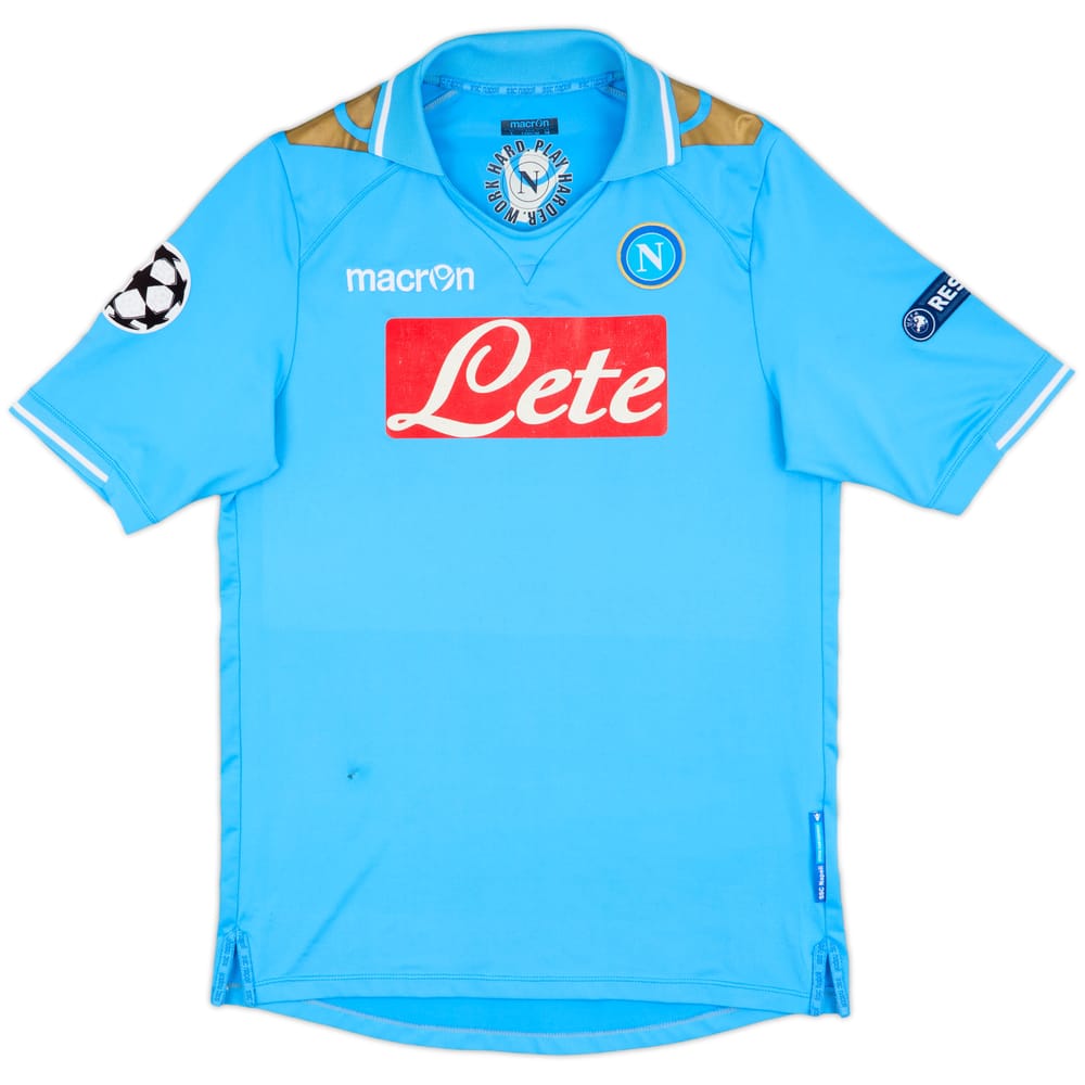2011-12 Napoli CL Home Shirt - 6/10 - (L)