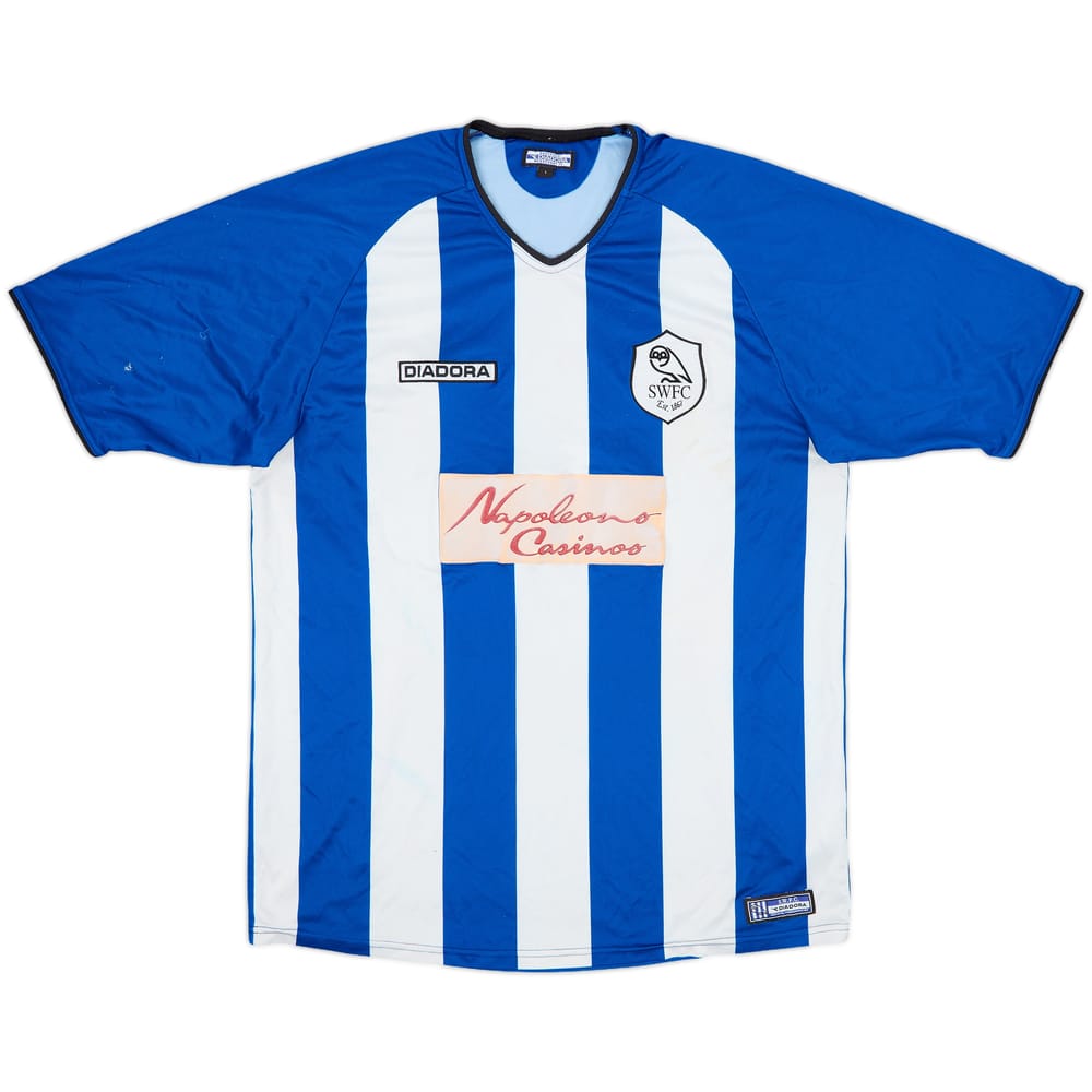 2003-05 Sheffield Wednesday Home Shirt - 5/10 - (L)