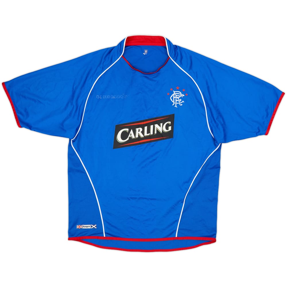 2005-06 Rangers Home Shirt - 5/10 - (M)