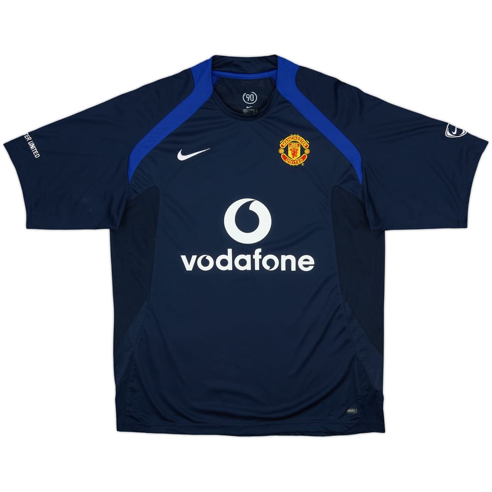 2005-06 Manchester United Nike Training Shirt - 9/10 - (M)