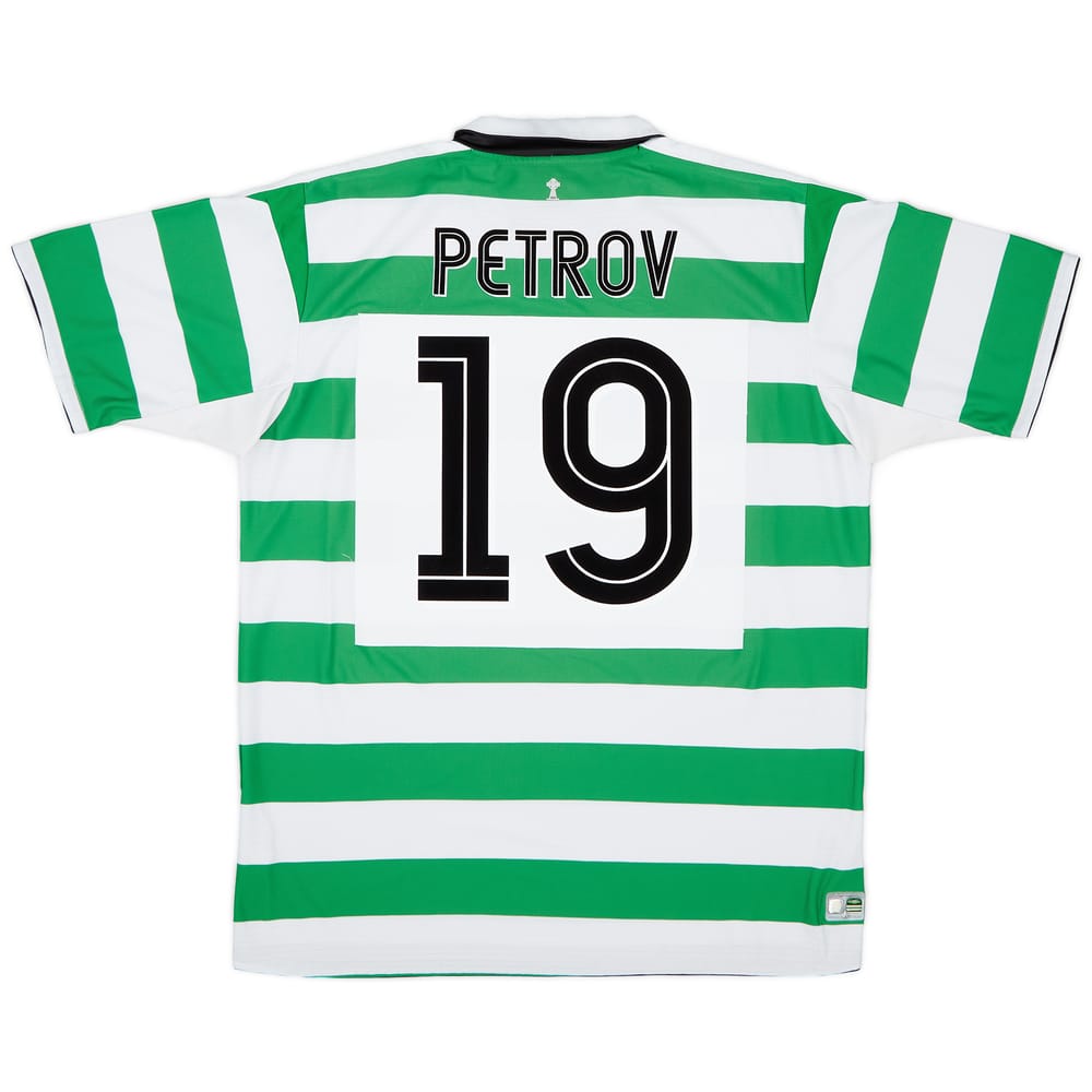 2004-05 Celtic Home Shirt Petrov #19  - 8/10 - (XL)