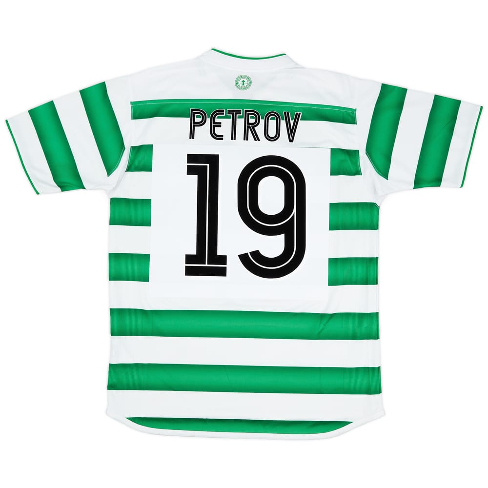 2003-04 Celtic Home Shirt Petrov #19 - 7/10 - (M)