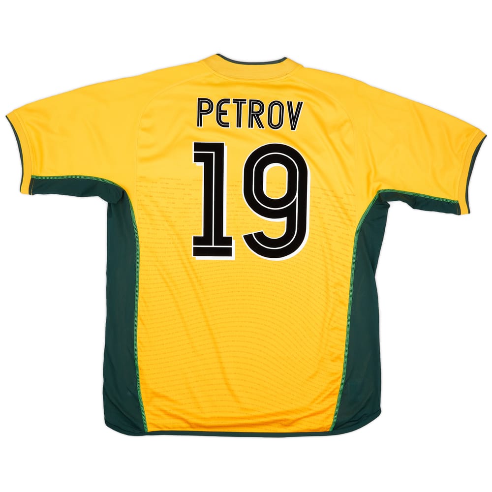 2002-03 Celtic Away Shirt Petrov #19 - 8/10 - (XL)
