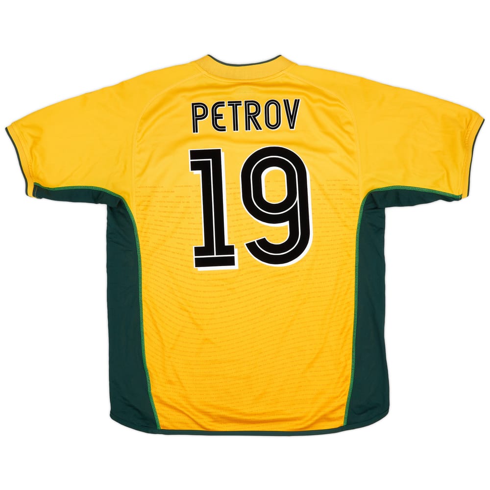 2002-03 Celtic Away Shirt Petrov #19 - 8/10 - (XL)