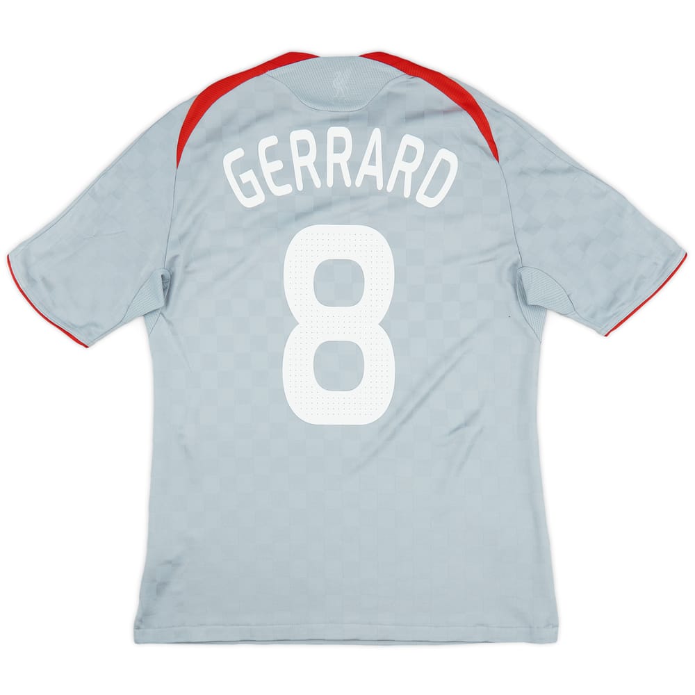 2008-09 Liverpool Away Shirt Gerrard #8
