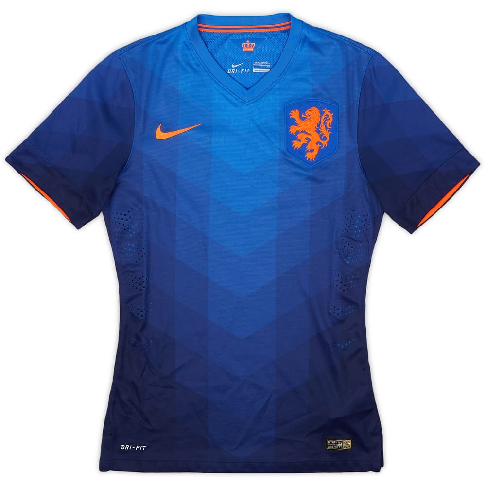 2014-15 Netherlands Authentic Away Shirt - 9/10 - (S)