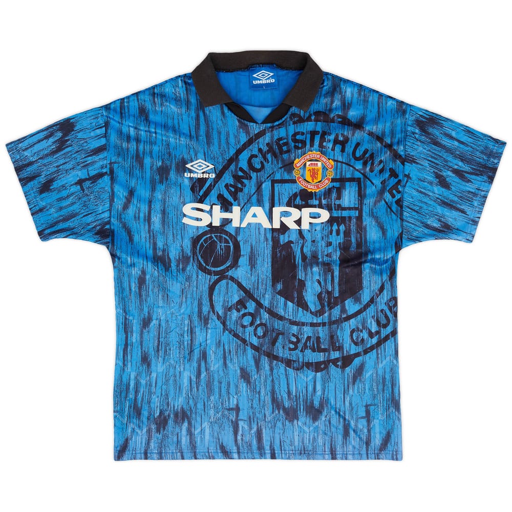 1992-93 Manchester United Away Shirt - 7/10 - (L)