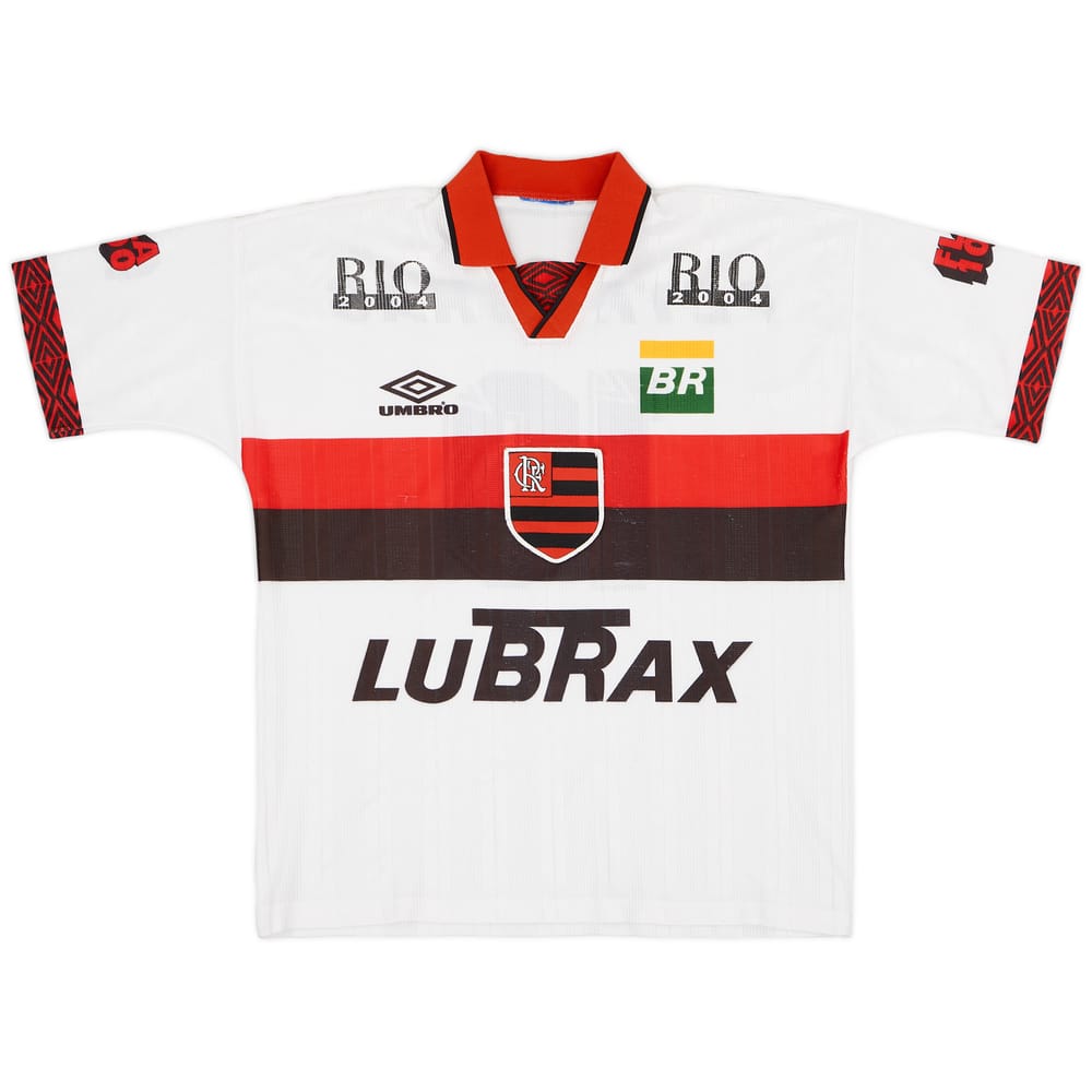 1995-96 Flamengo Centenary Away Shirt #10 - 8/10 - (L)