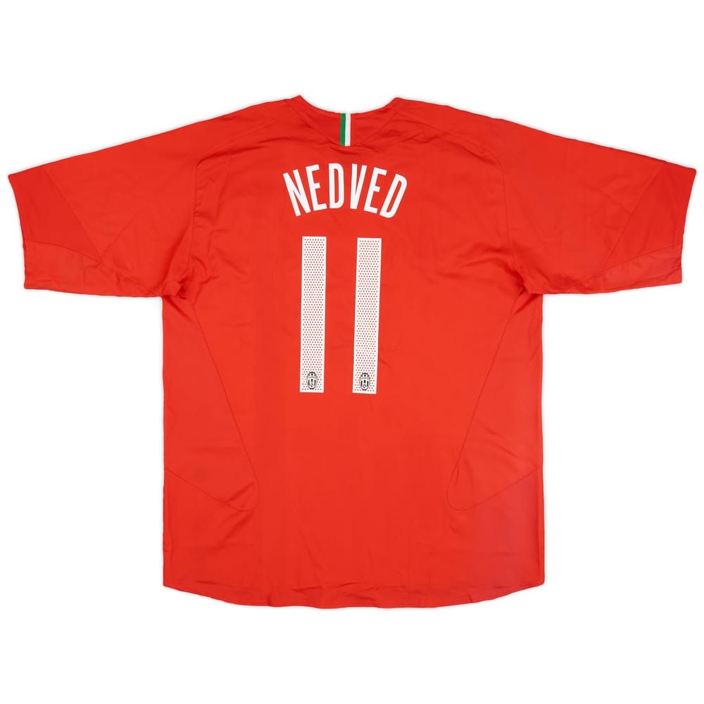 2005-06 Juventus Away Shirt Nedved #11 (XXL)