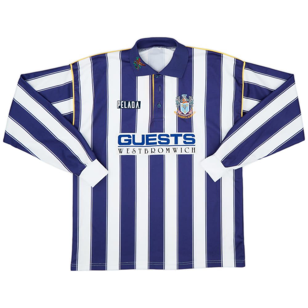 1994-95 West Brom Home L/S Shirt - 8/10 - (L)