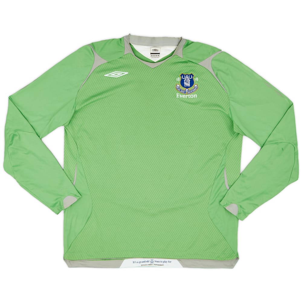 2008-09 Everton GK Shirt - 9/10 - (XL)