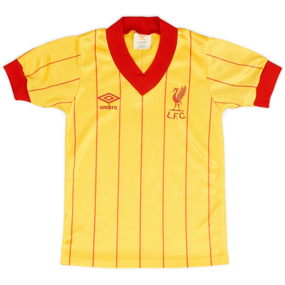 1981-84 Liverpool Away Shirt - 9/10 - (S.Boys)