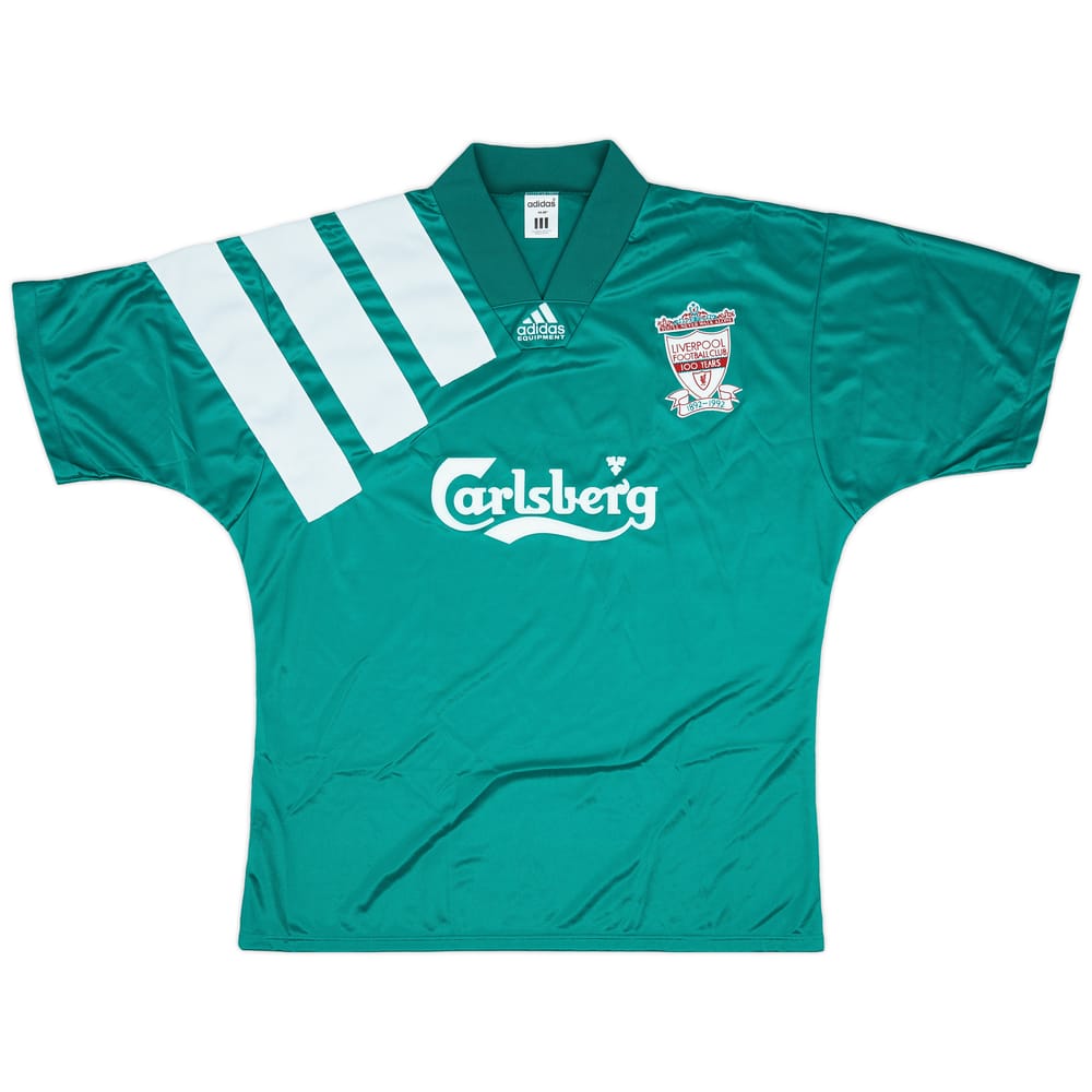 1992-93 Liverpool Centenary Away Shirt - 9/10 - (L/XL)