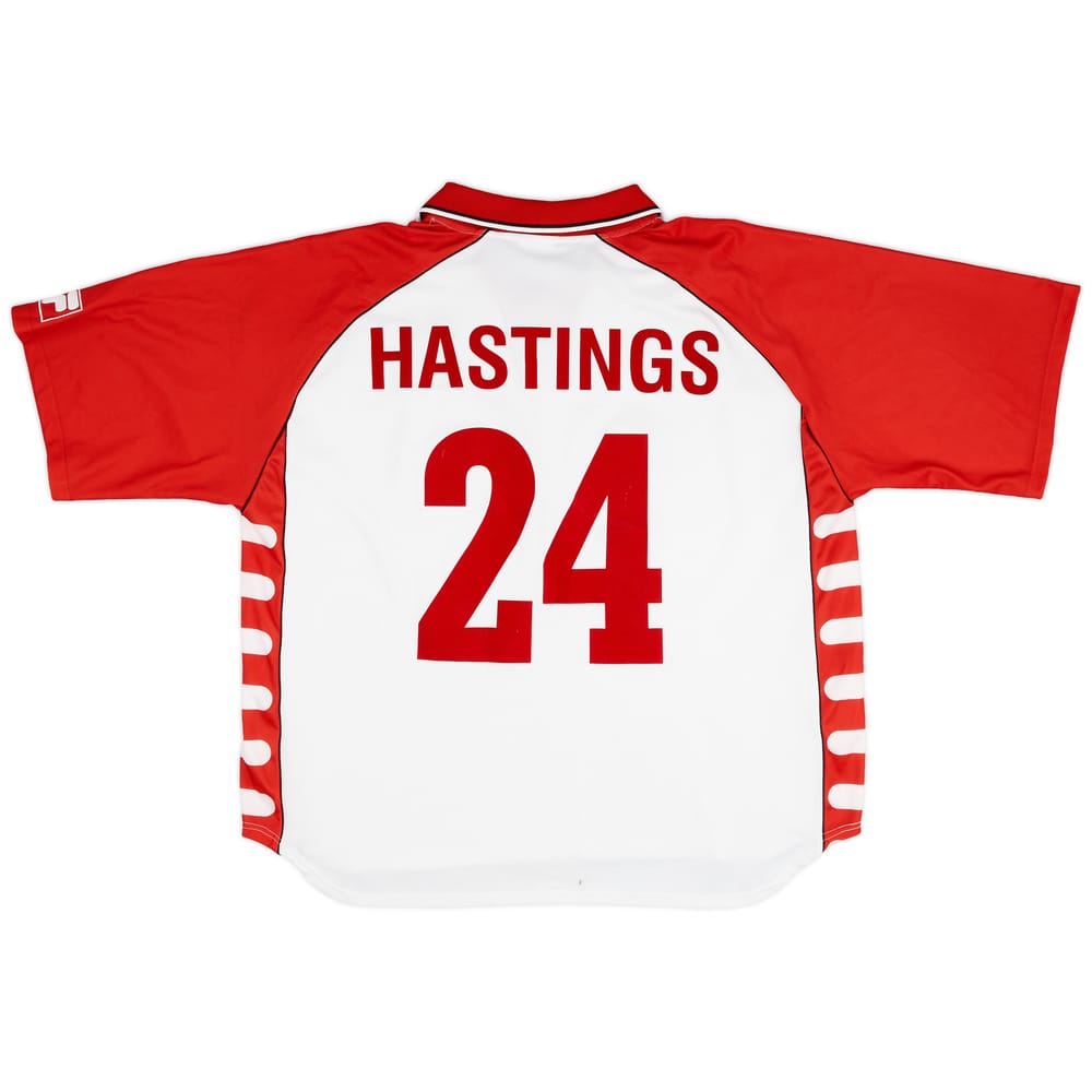 2000-01 Grazer AK Away Shirt Hastings #24 - 9/10 - (XL)