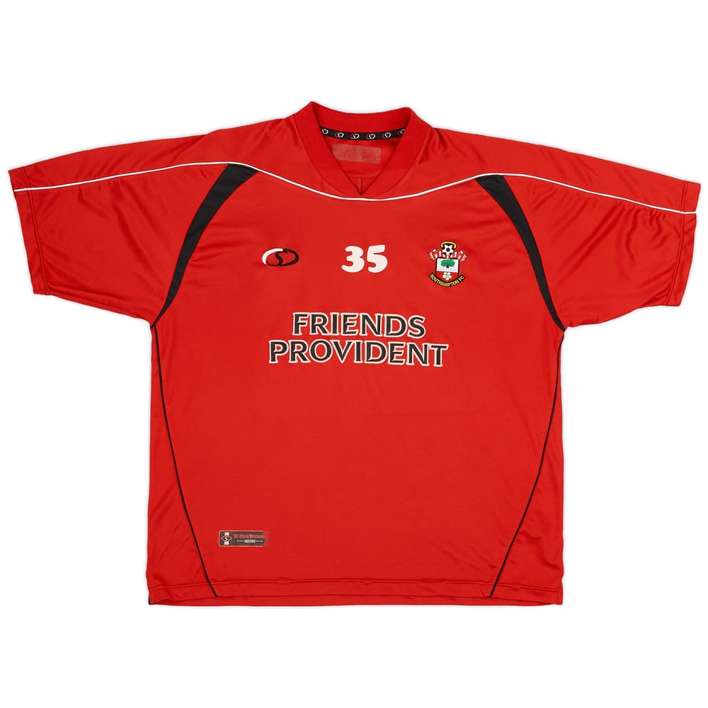 2002-03 Southampton Player Issue Saints Training Shirt #35 - 8/10 - (XXL)