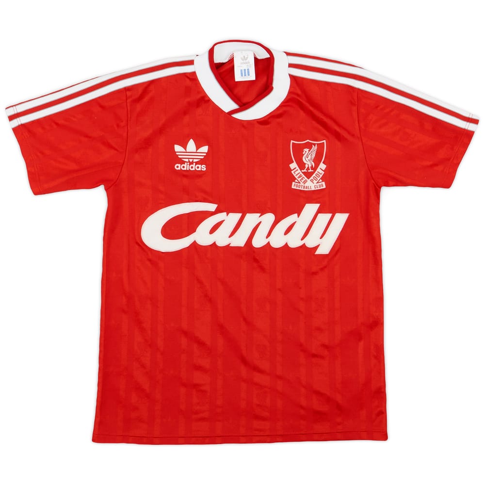 1988-99 Liverpool Home Shirt - 8/10 - (S)