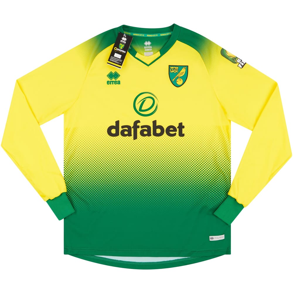 2019-20 Norwich Home L/S Shirt