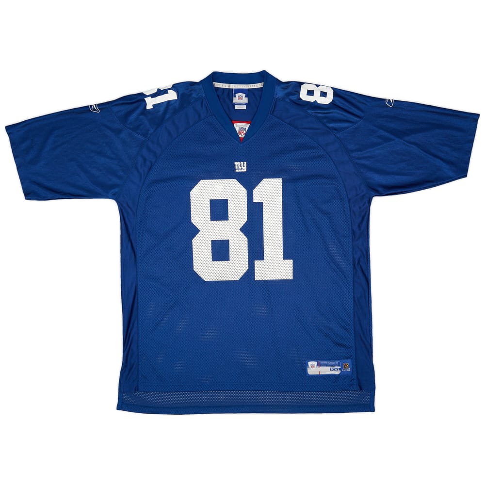 2005-06 New York Giants Toomer #81 Reebok On Field Home Jersey (Excellent) XXL
