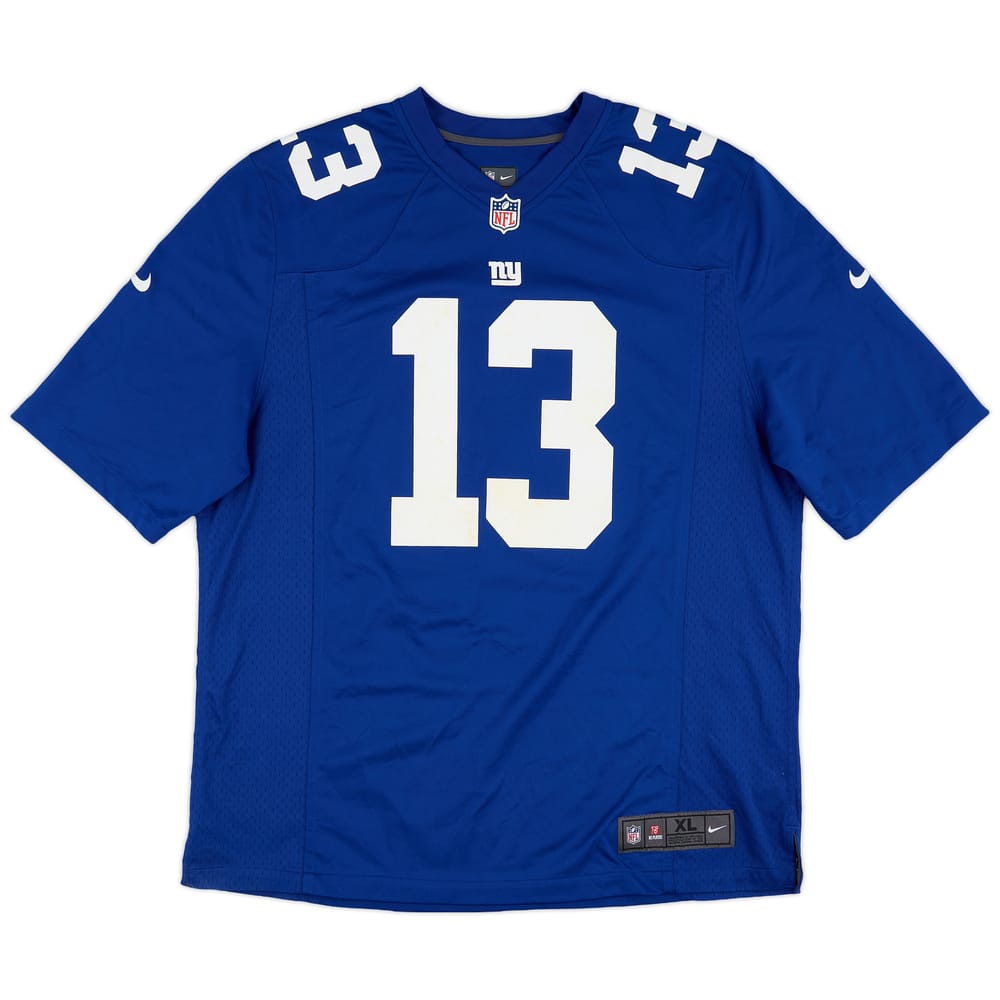 2014-18 New York Giants Beckham Jr. #13 Nike Game Home Jersey (Very Good) XL