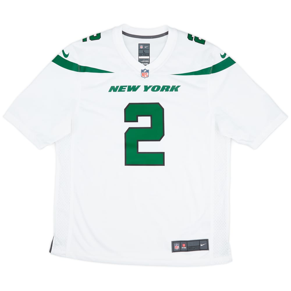 2021-23 New York Jets Wilson #2 Nike Game Away Jersey (L)