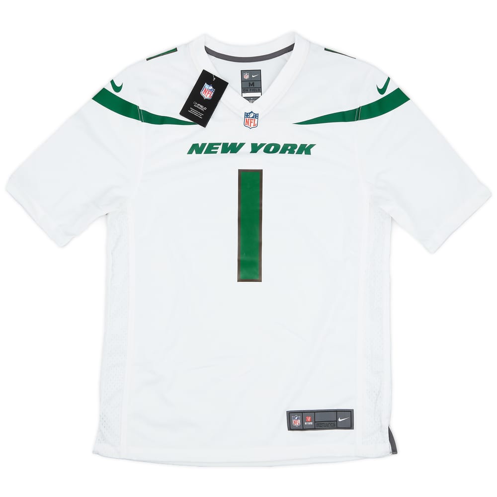 2022-23 New York Jets Gardner #1 Nike Game Away Jersey (M)