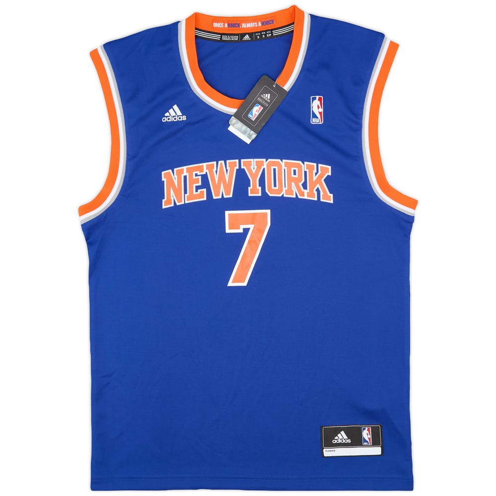 2012-14 New York Knicks Anthony #7 adidas Away Jersey (S)